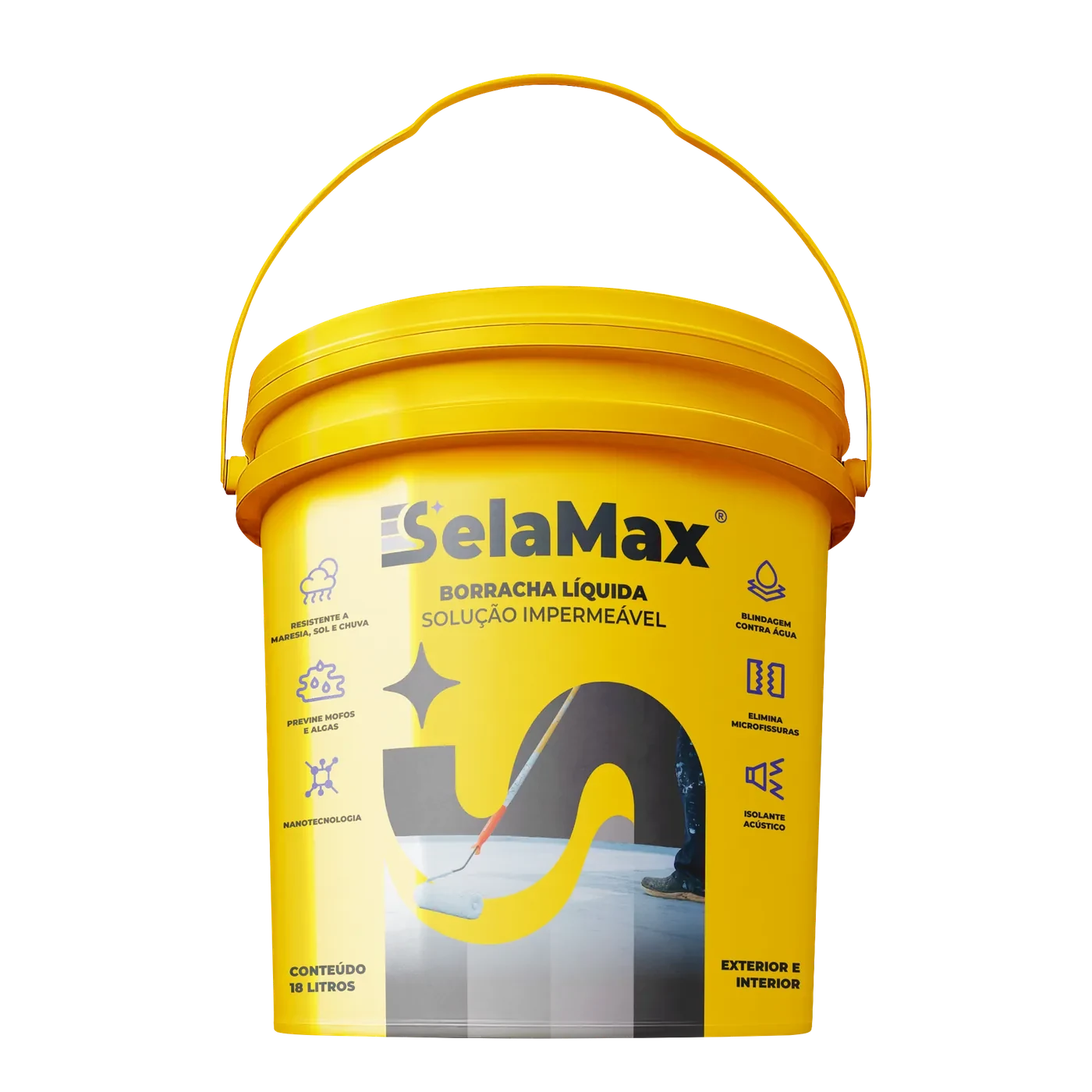 Borracha Líquida SelaMax 18 litros